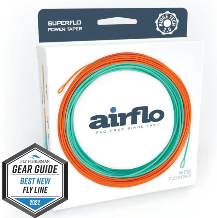 Airflo Ridge 2 Power Taper #8 (Orange/Blue): Flyshop NZ Ltd